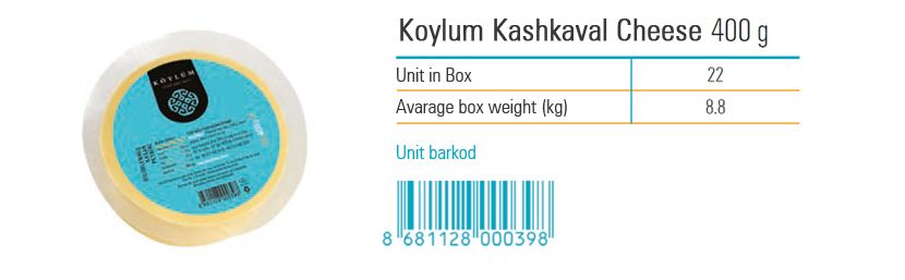 Koylum Kashkaval Cheese 400g