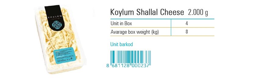 Koylum Shallal Cheese 2.000 g